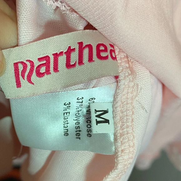 Courecrop Coquette Pink Baby Doll Lace Corset Smock Dress Medium - Picture 6 of 7